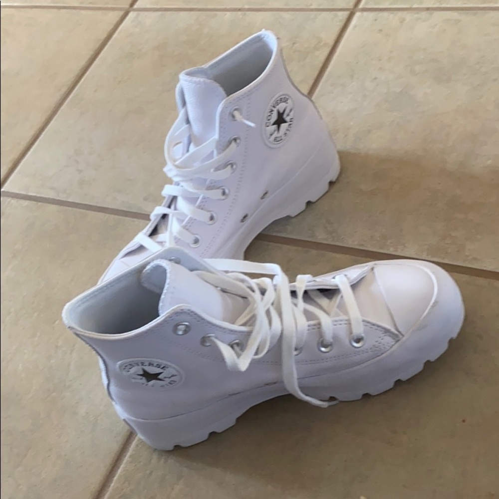high top converse platform